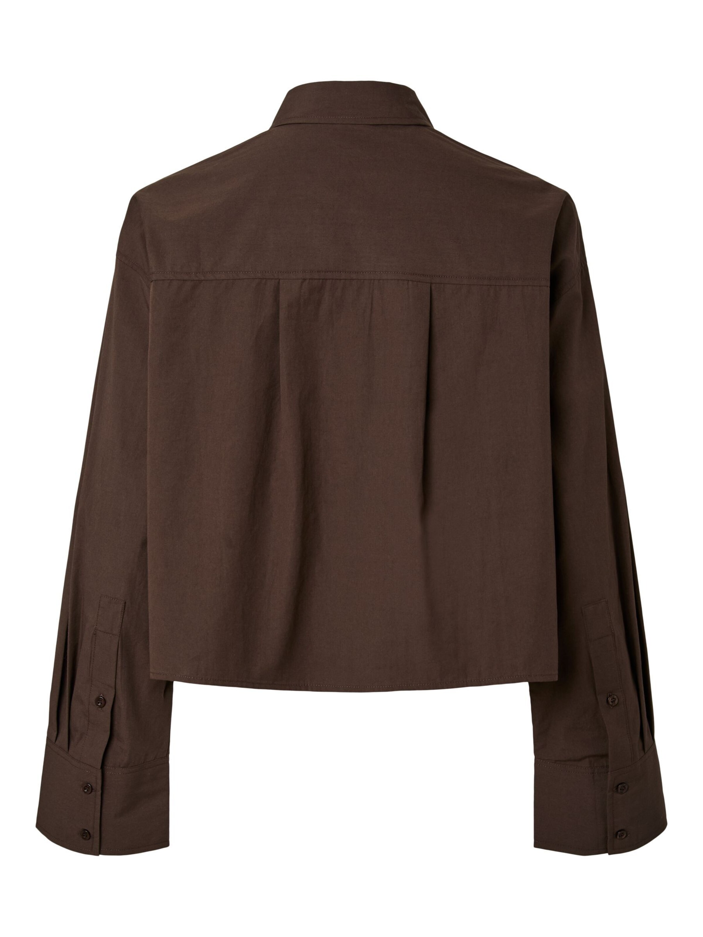 YAS Blouse 'YASLee' in Brown
