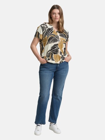 Tom Tailor Women + Bluse in Beige