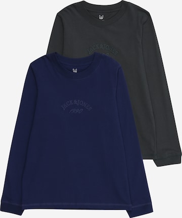 zils Jack & Jones Junior T-Krekls 'JORBLEECKER': no priekšpuses