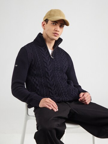 Superdry Pullover 'JACOB' i blå: forside