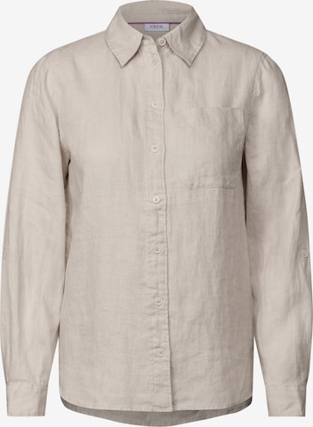 CECIL Bluse in Beige: Vorderseite