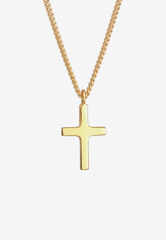 ELLI PREMIUM Ketting 'Kreuz' in Goud