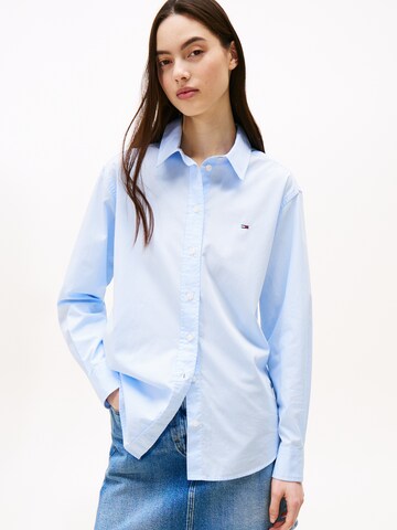 Camicia da donna di Tommy Jeans in blu: frontale
