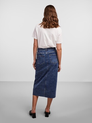 PIECES Skirt 'Jessie' in Blue