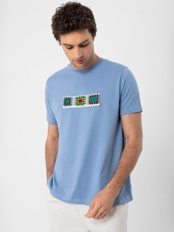 T-Shirt Antioch en bleu