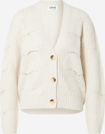 BLUE SEVEN Knit Cardigan in White: front