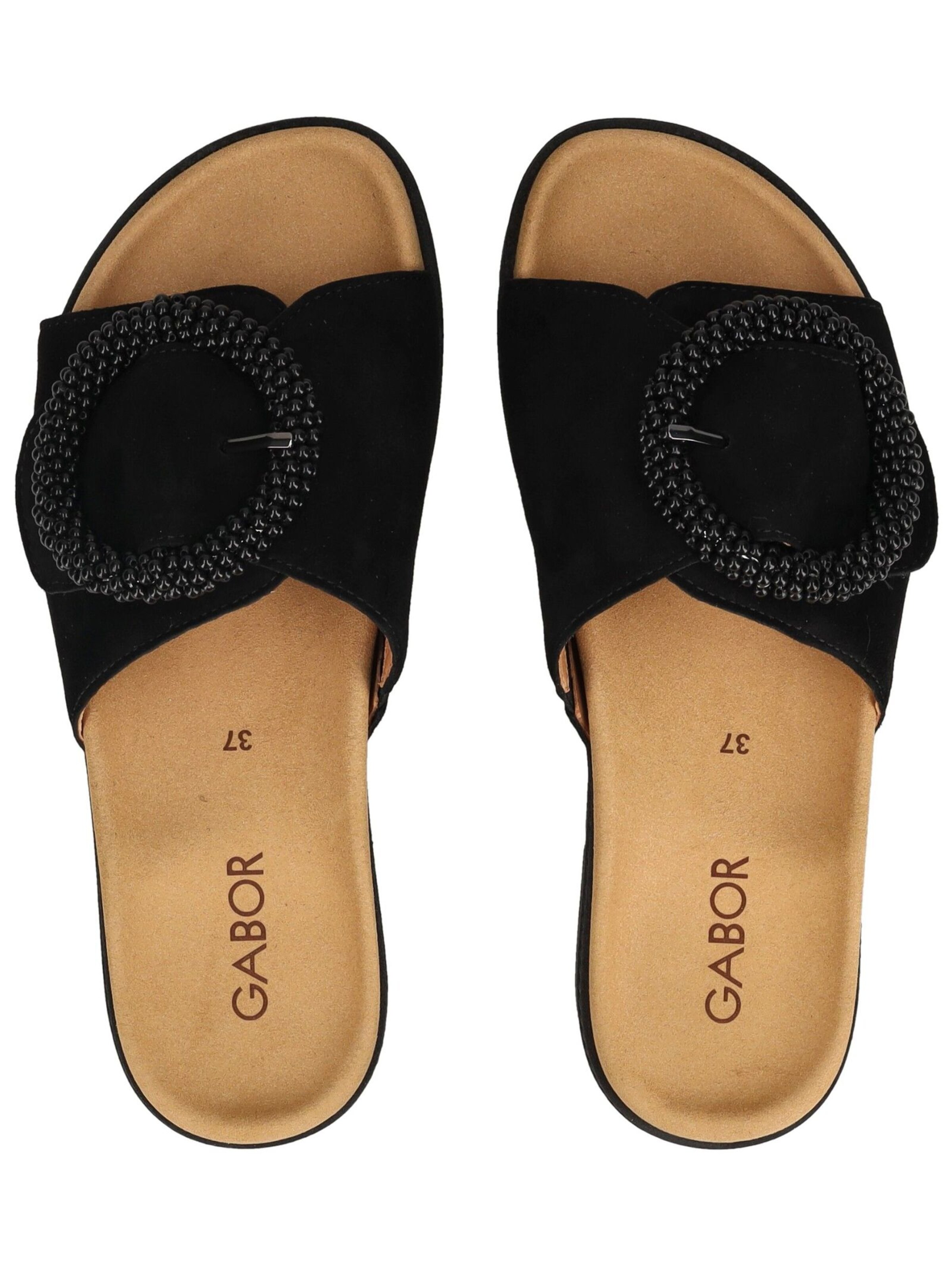 GABOR Pantolette in Schwarz