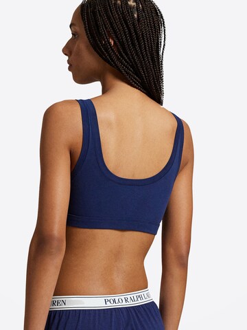 Polo Ralph Lauren Bustier BH 'Club Cotton' in Blauw