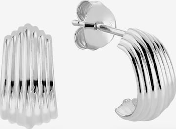 Kamiko - Pendientes 'MARI' en plata: frente