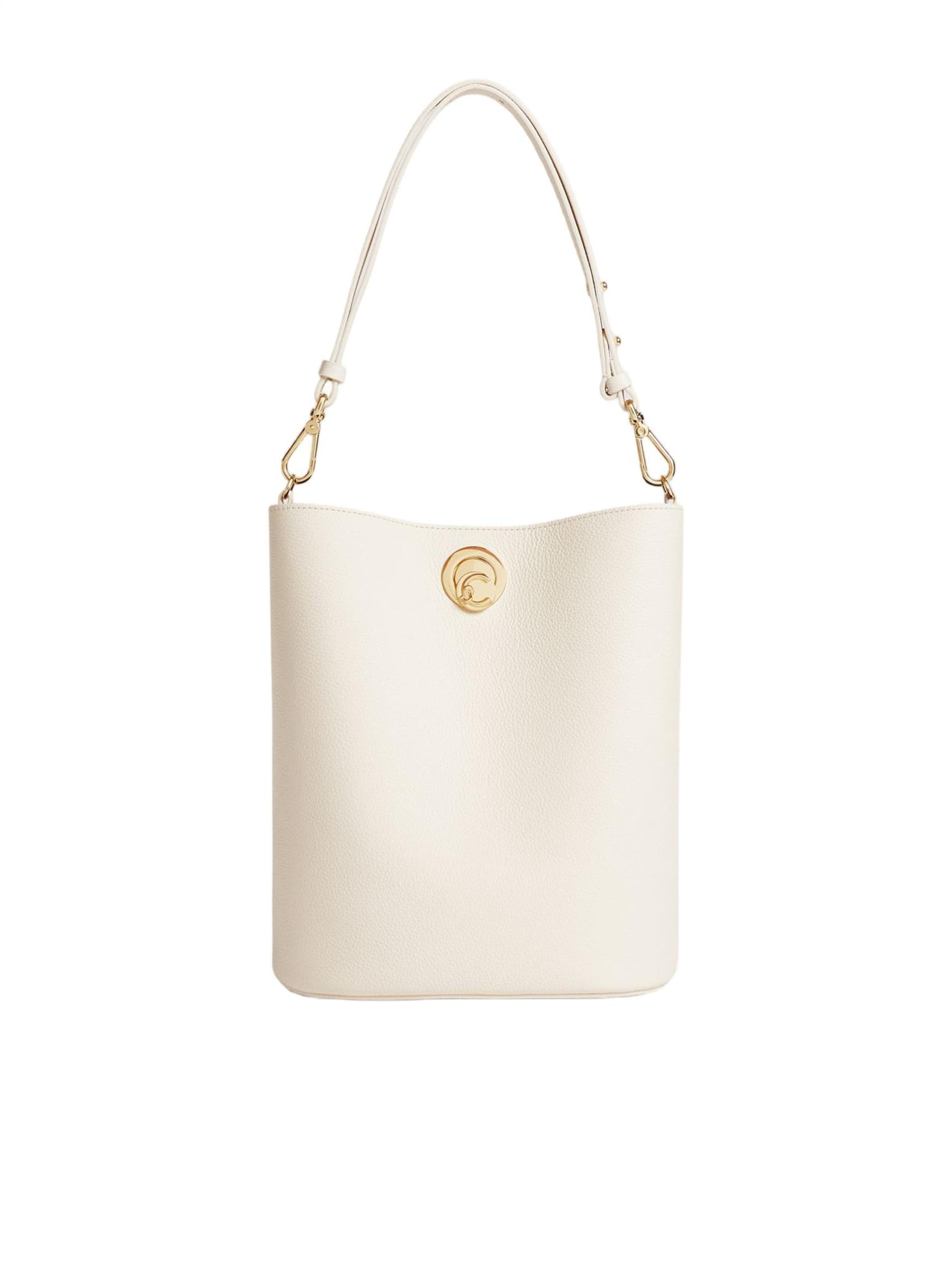 Borsa a mano 'COCCINELLE Nikla S26' di Coccinelle in bianco: frontale