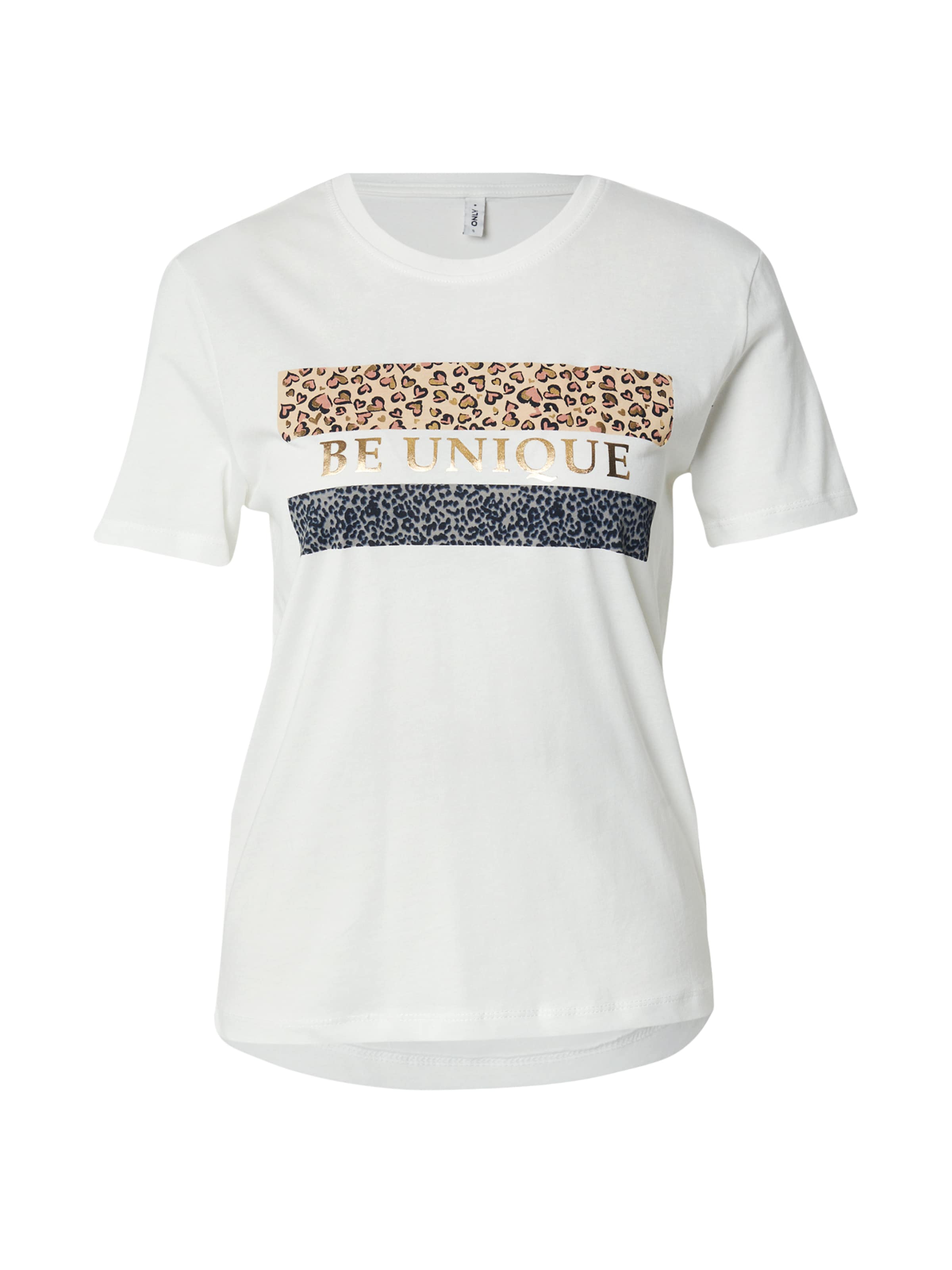 ONLY Koszulka 'ONLTANYA' w kolorze biały: przód