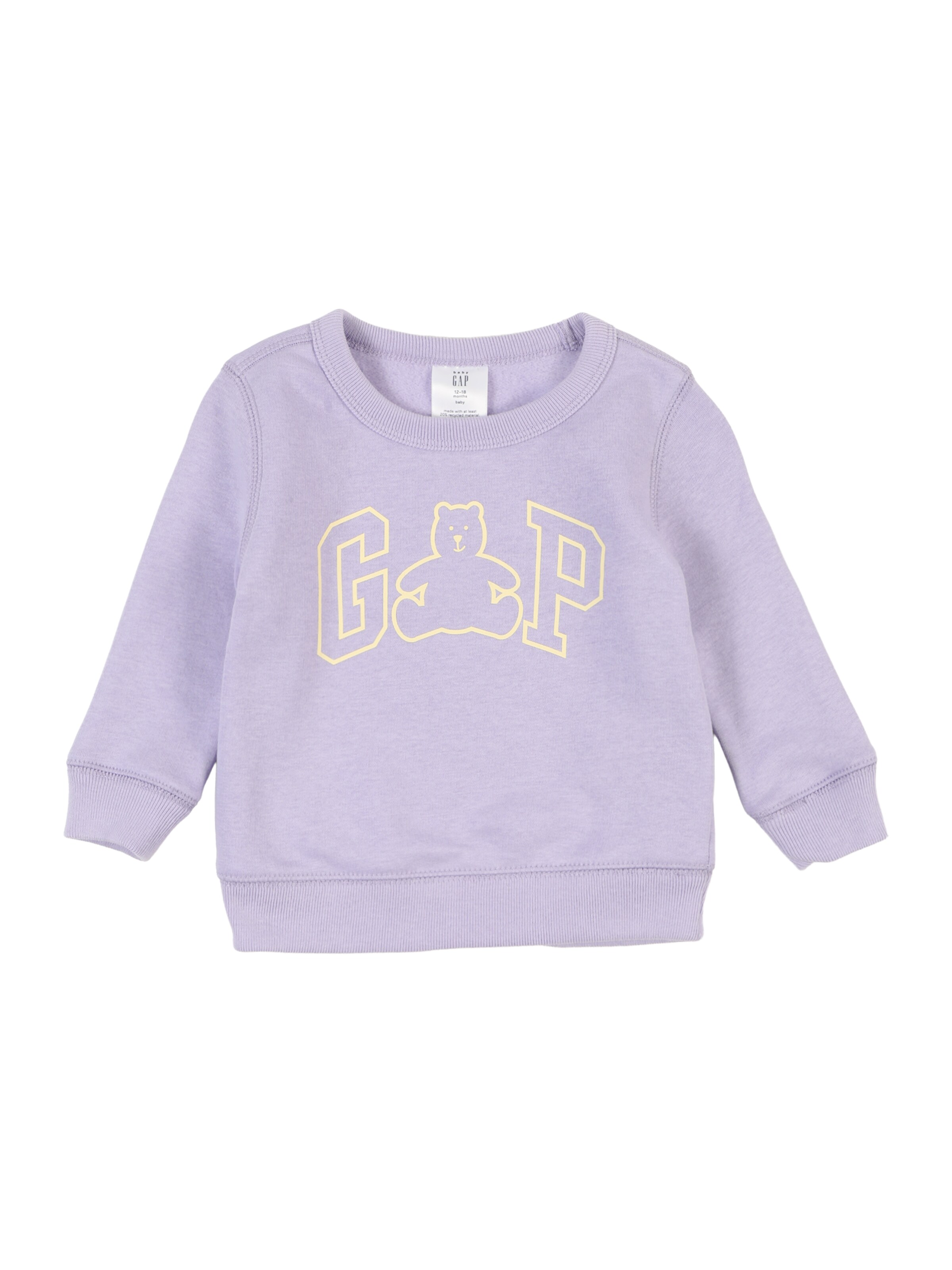 Sweat GAP en violet : devant