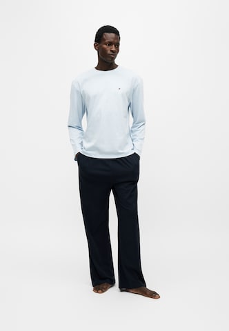 Pijama lungă de la Tommy Hilfiger Underwear pe albastru