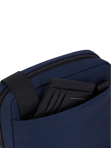 Sac pour appareil photo Piquadro en bleu