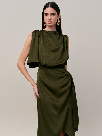 Sável Evening Dress 'NORA' in Green