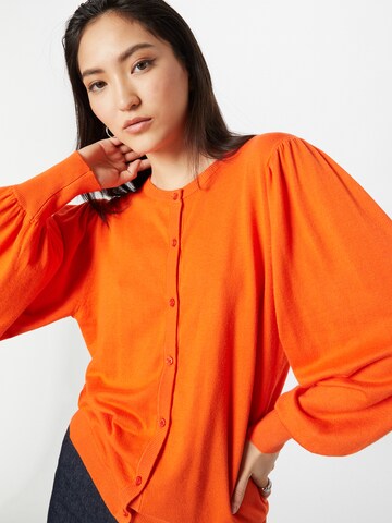 Cardigan 'Lizza' Kaffe en orange