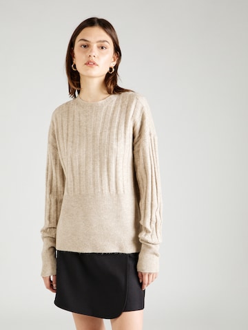 Noisy may Pullover 'VIOLA' in Beige: predná strana