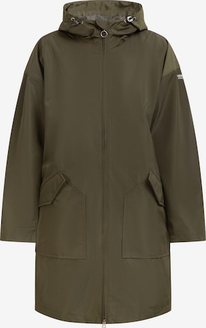 DreiMaster Maritim Raincoat in Green: front