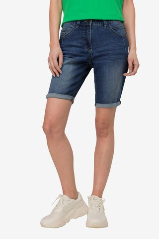 LAURASØN Slim fit Jeans in Blue: front