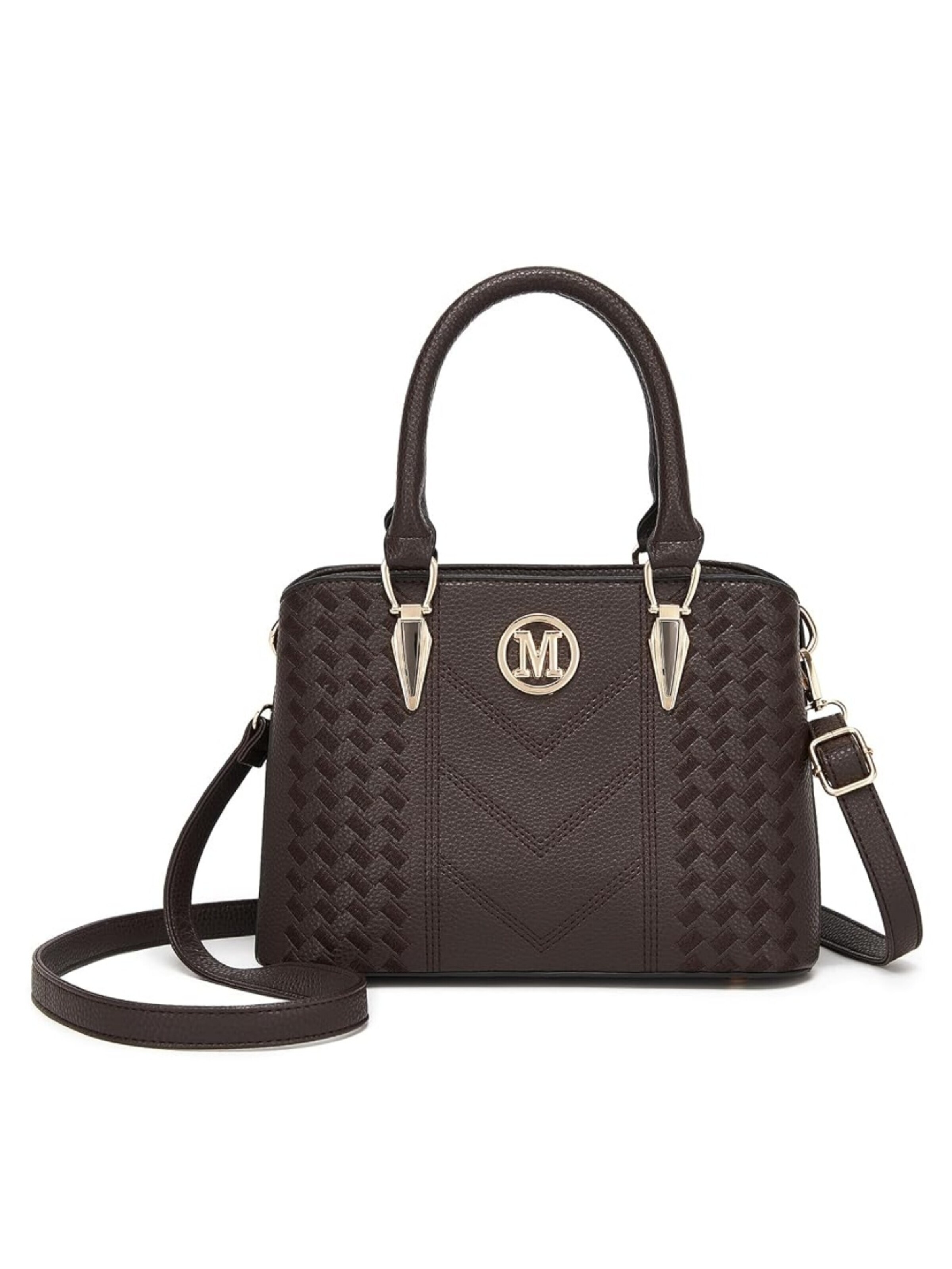 Miss Lulu Schultertasche‌‌‌‌‌‌‌‌ in One Size in schoko, Produktansicht