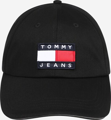 Tommy Jeans Lippalakki 'Heritage' värissä musta