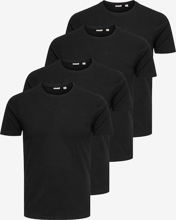 Only & Sons Shirt 'Basic' in Black: front