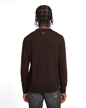 G-STAR Sweater 'Premium core' in Brown