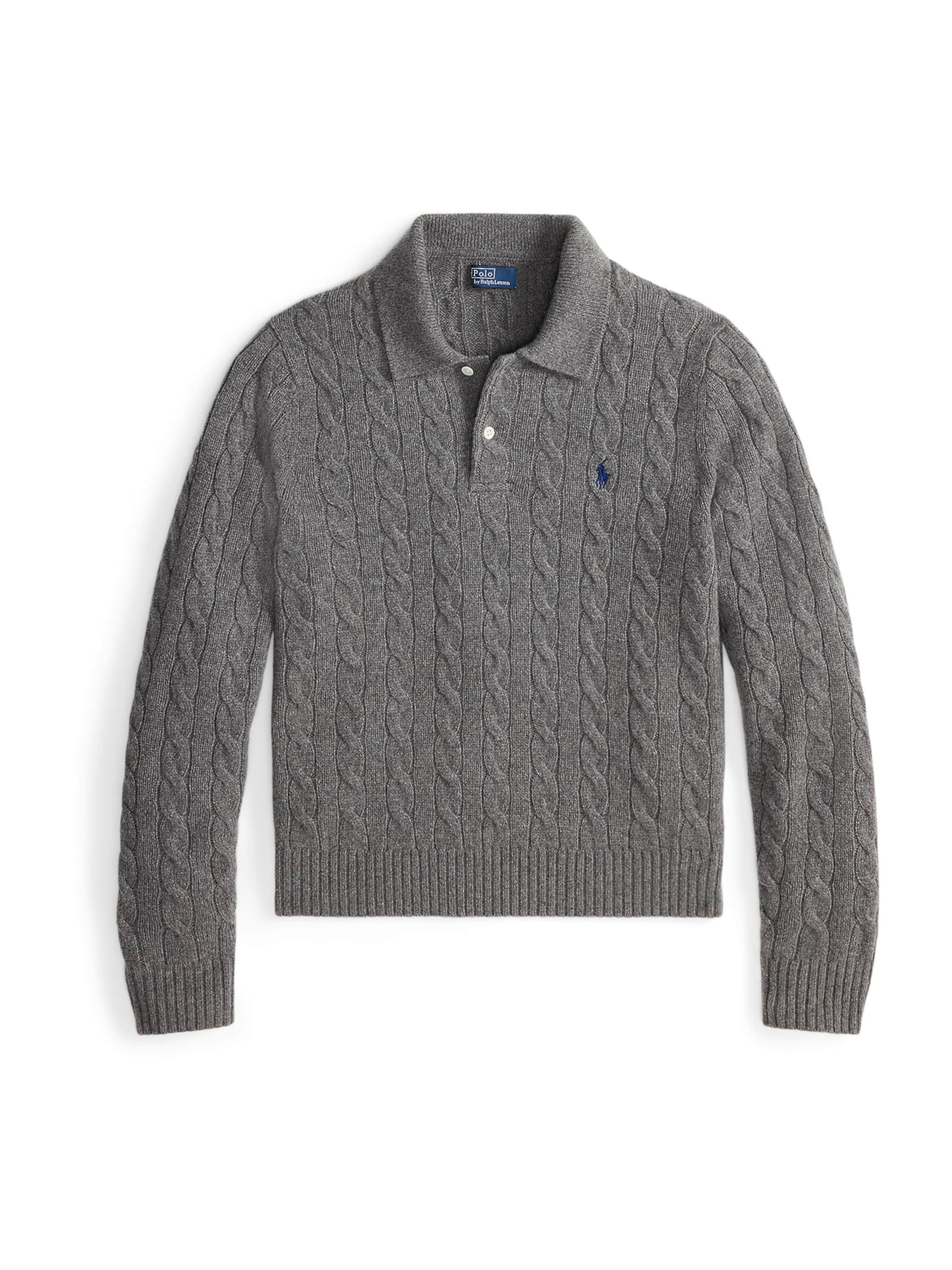 Polo Ralph Lauren Sweter w kolorze szary: przód