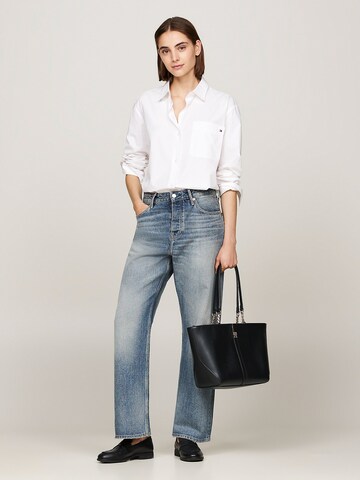 TOMMY HILFIGER - Shopper 'Heritage' em preto