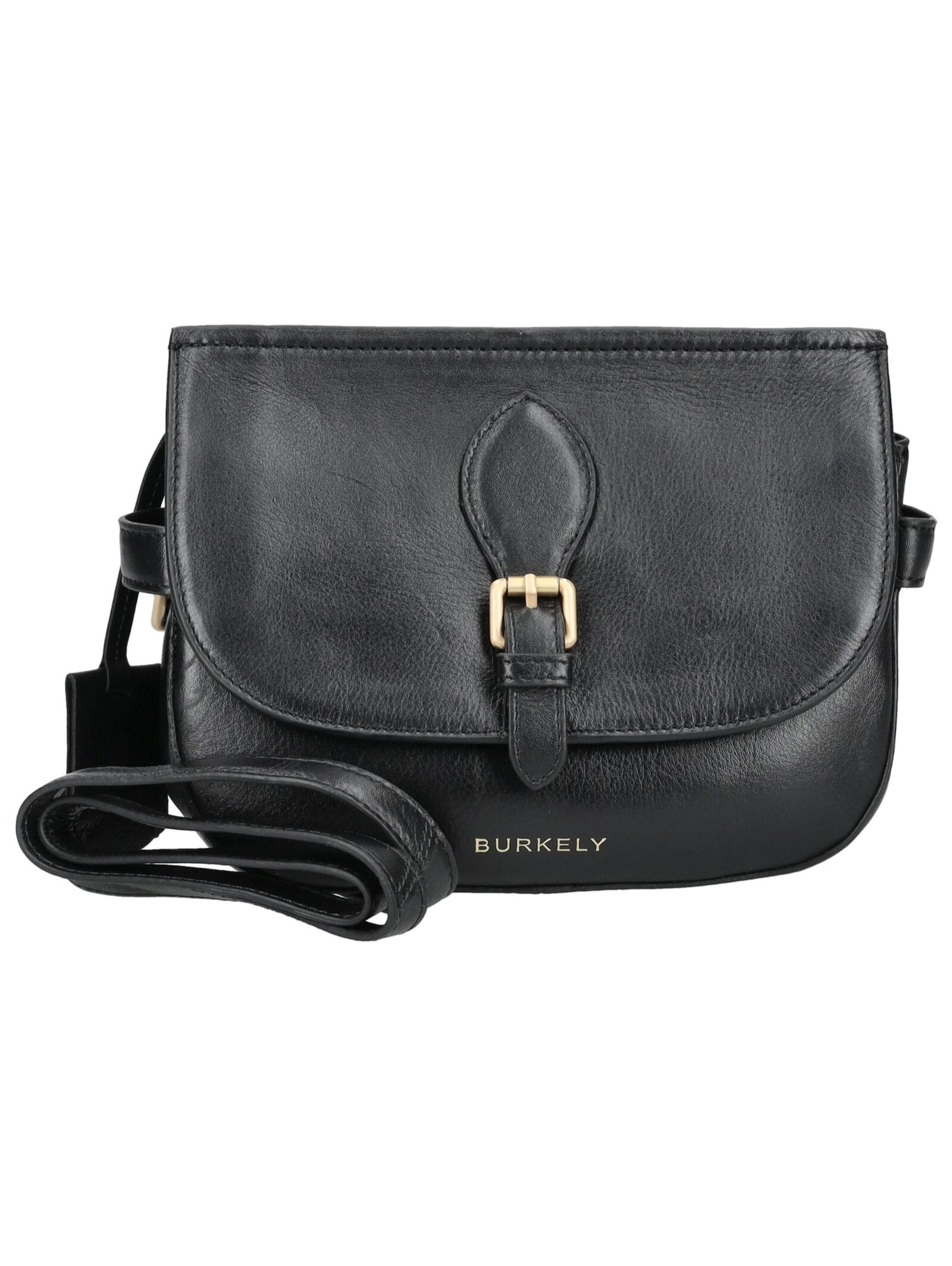 Burkely Umhängetasche in Schwarz: Vorderseite