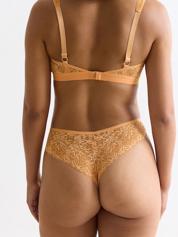 Erlich Textil String 'Iconic Lace' in Yellow