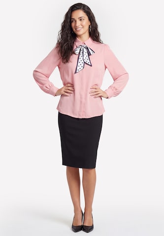 Chemisier usha BLACK LABEL en rose