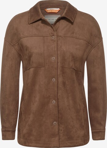 CECIL Overshirt in Braun: front