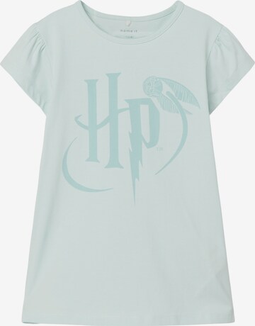 T-Shirt 'Avisa Harry Potter' NAME IT en bleu : devant