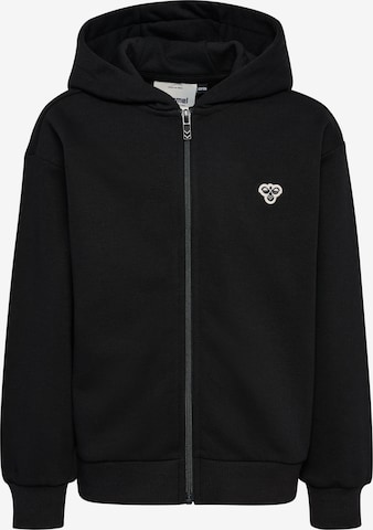 Hummel Sweatjacke in Schwarz: Vorderseite