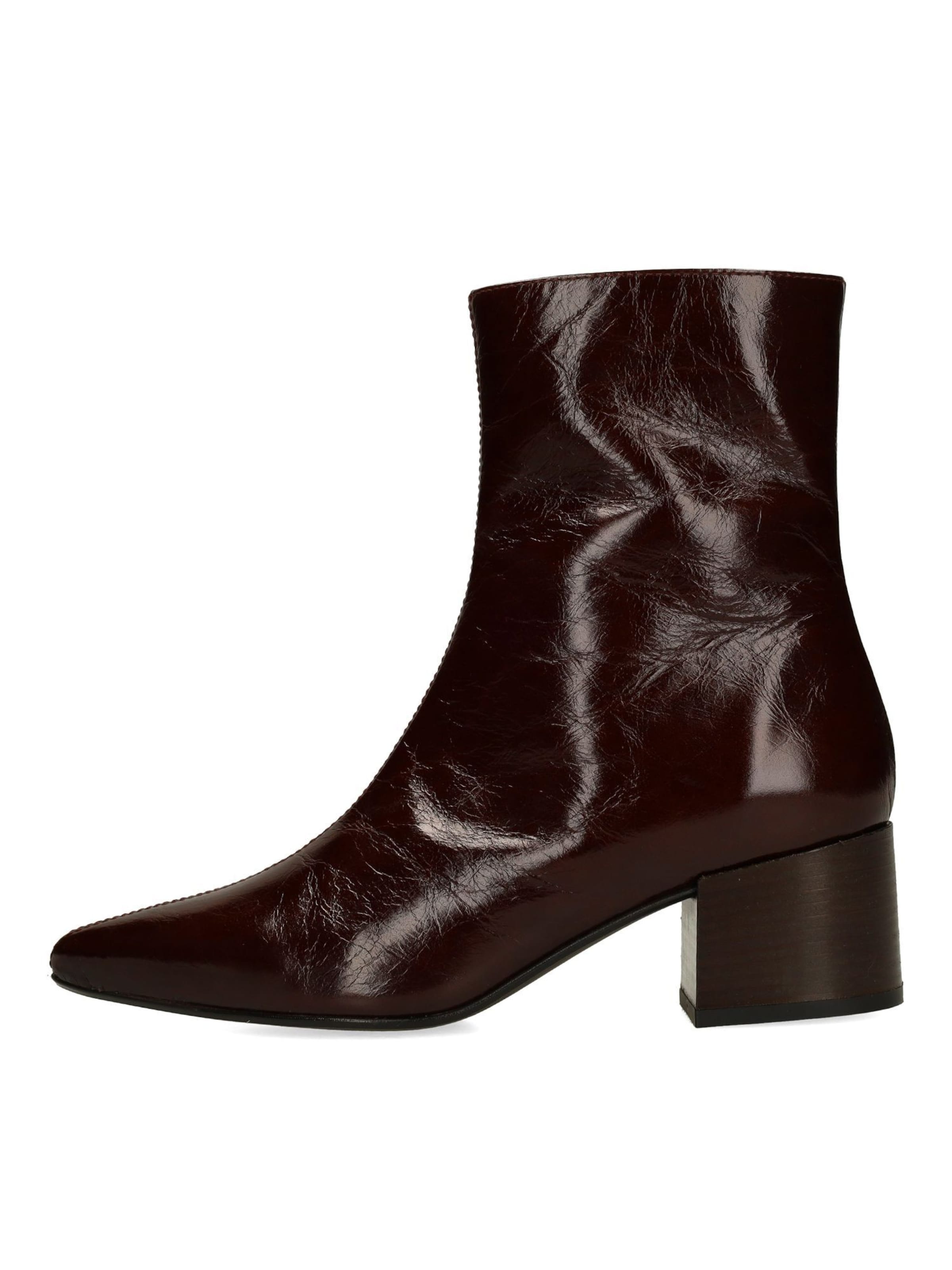 MANFIELD Stiefelette in Braun