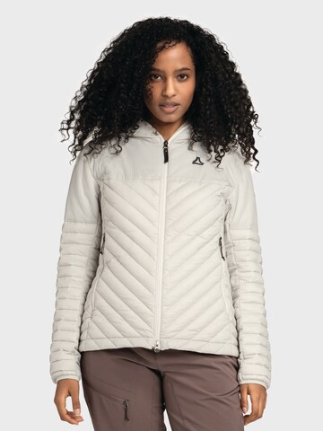 Schöffel Outdoor jacket in White: front