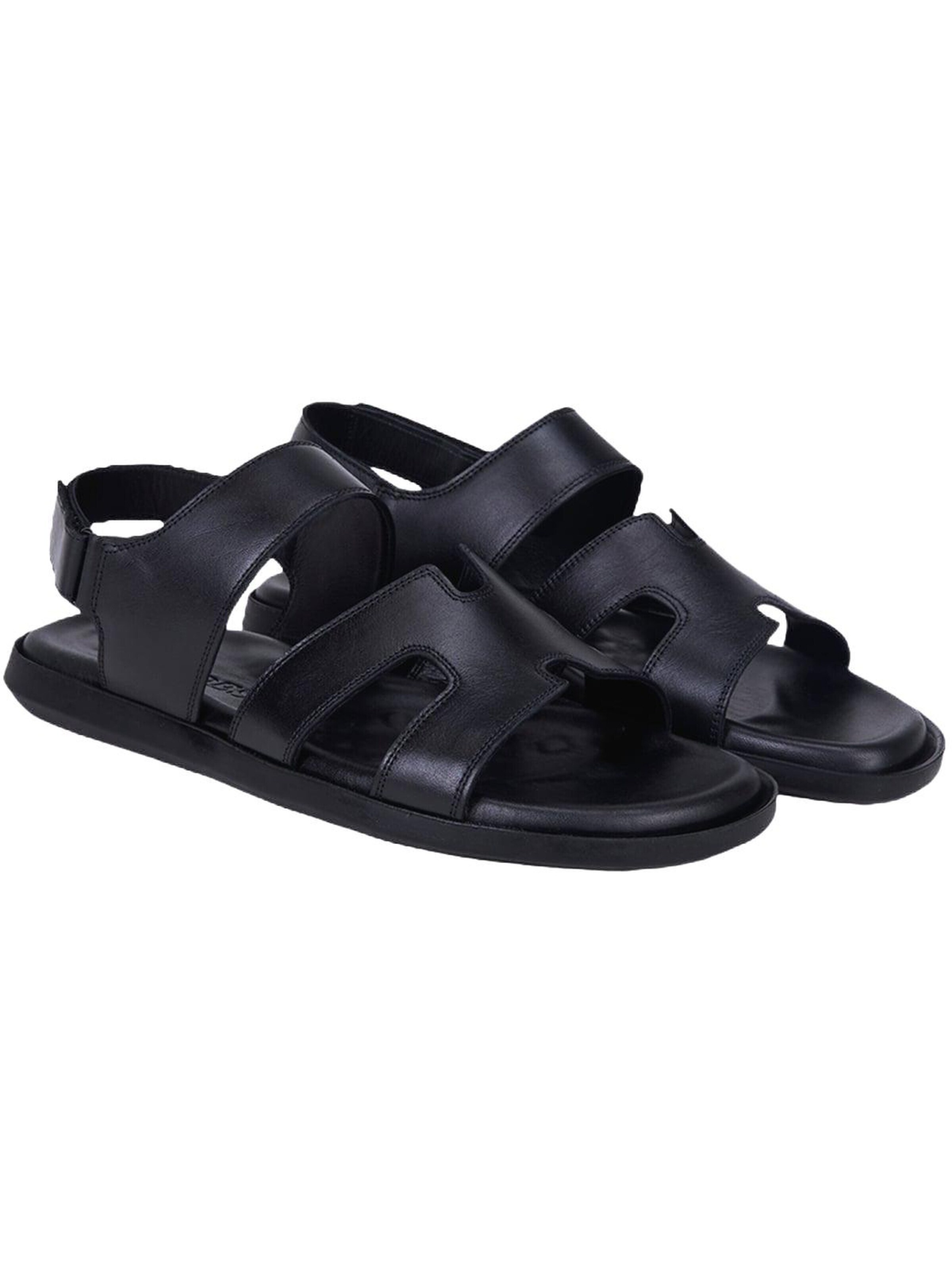 Desa Sandals 'Sandalen' in Black: front