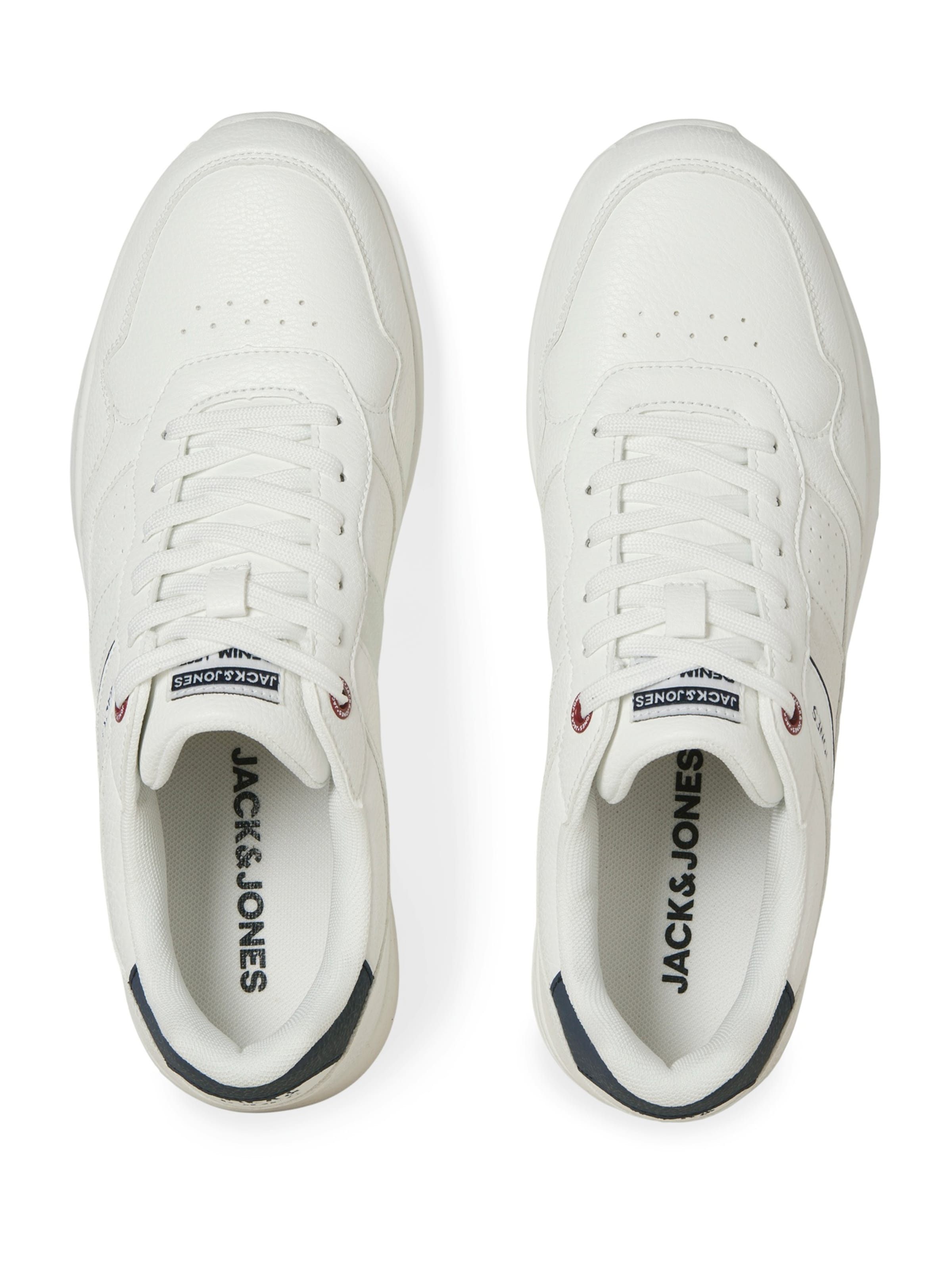 JACK & JONES - Zapatillas deportivas bajas 'JFWHAMMERSMITH' en blanco