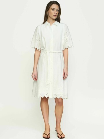 Soft Rebels Jurk ' SRAveline ' in Wit: voorkant
