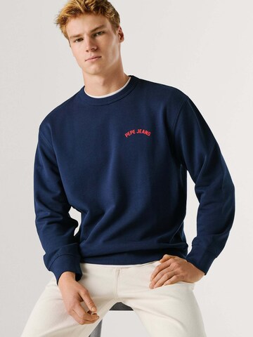 Pepe Jeans Sweatshirt 'GIDEON' in Blue
