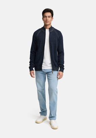 INDICODE JEANS Knit cardigan 'INMassum' in Blue