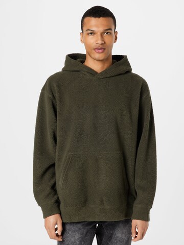 WEEKDAY Sweatshirt in Green: front