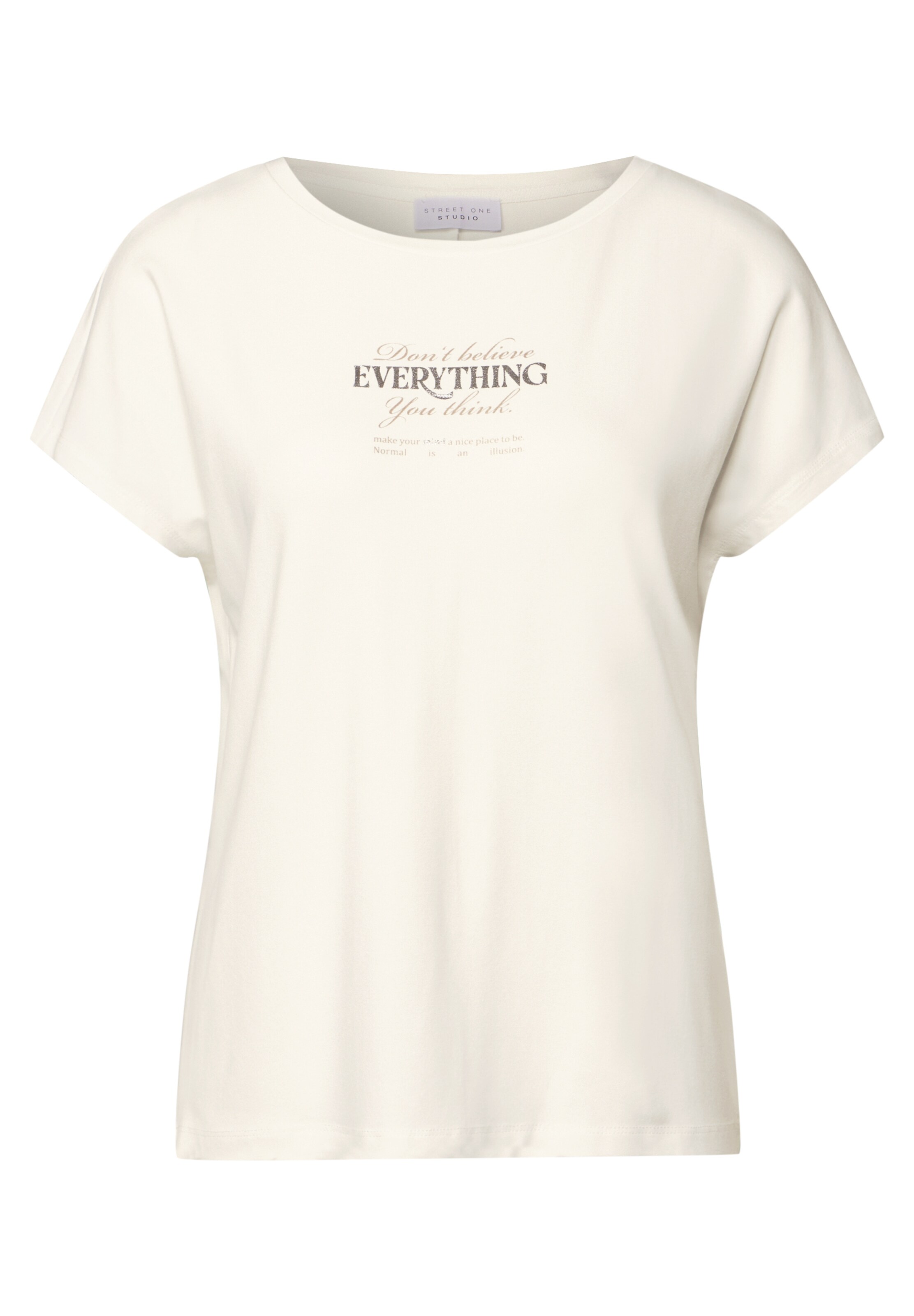 Street One Studio Shirt in White: front