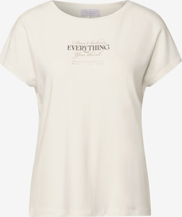 Street One Studio Shirt in White: front