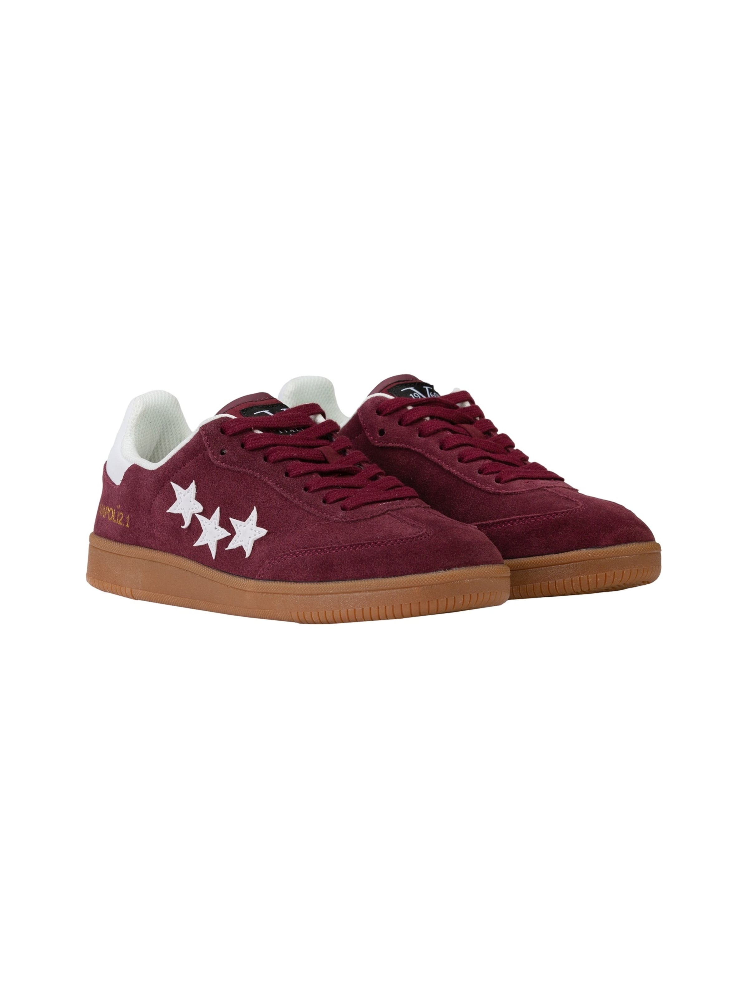 19V69 ITALIA Platform trainers 'Napoli 2.1' in Red