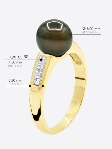 Bague 'Poemana' Ateliers Saint Germain en jaune