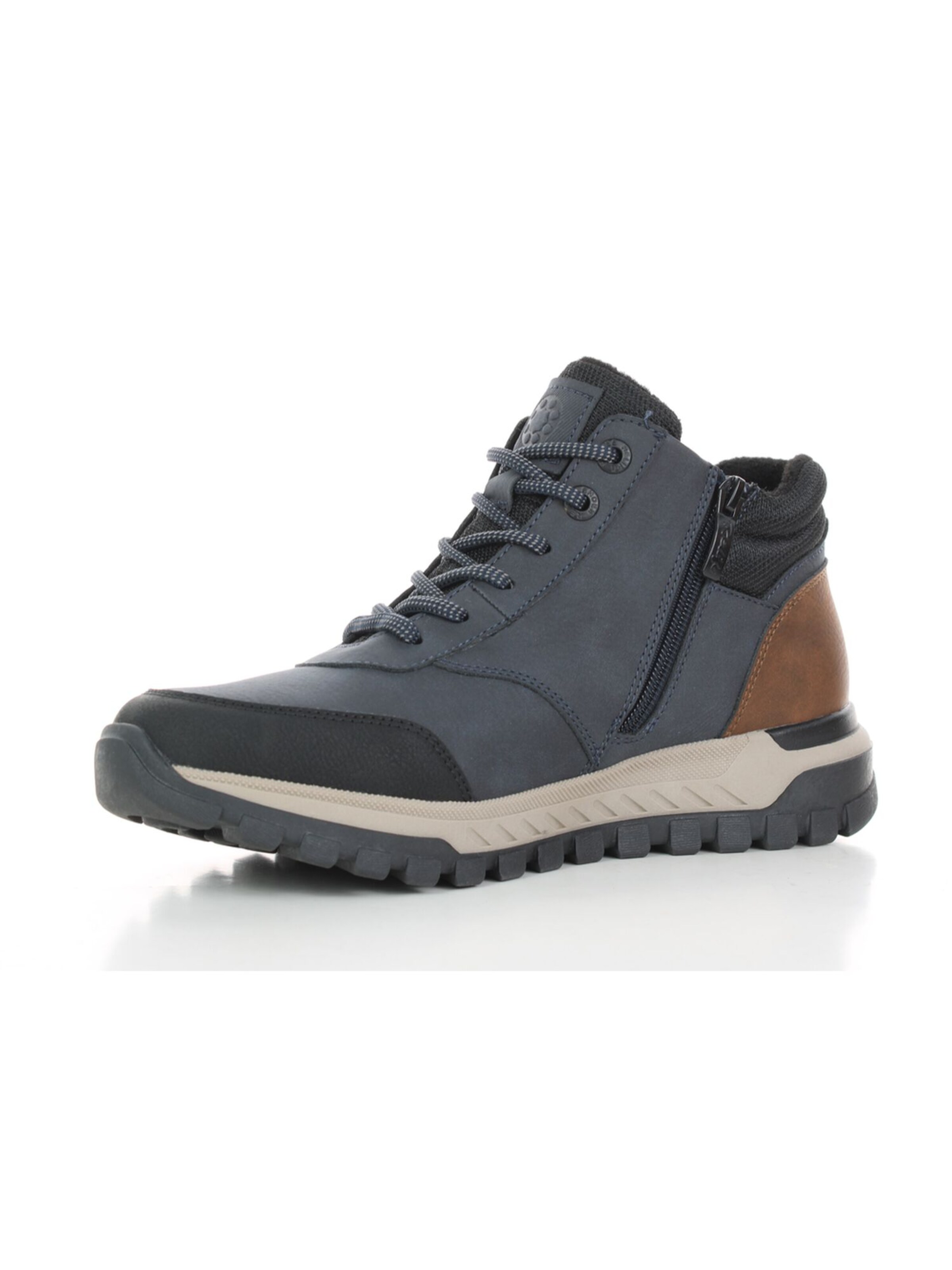 Relife Lace-up boot in Blue: front