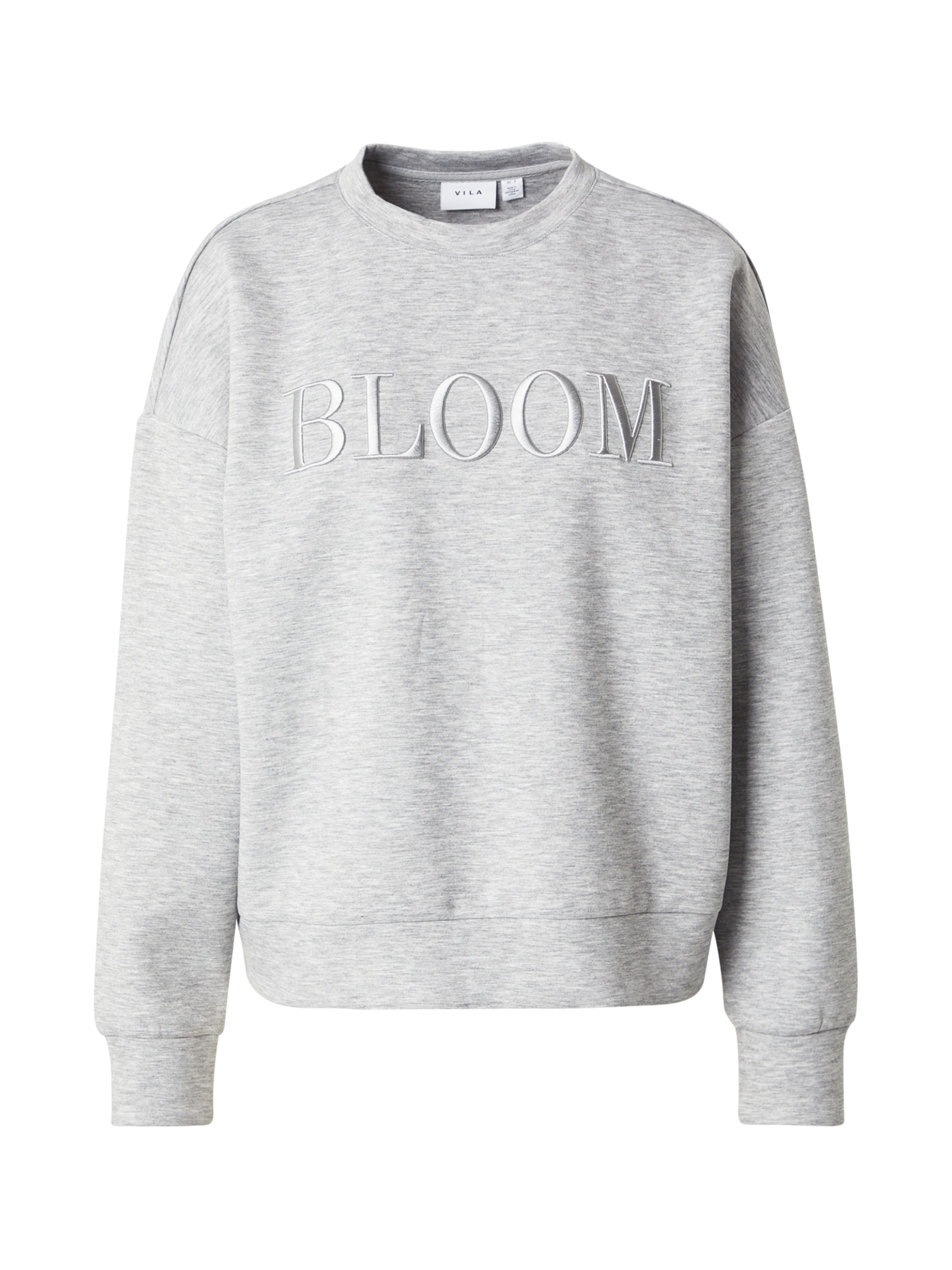 pelēks VILA Sportisks džemperis 'VIREFLECT': no priekšpuses