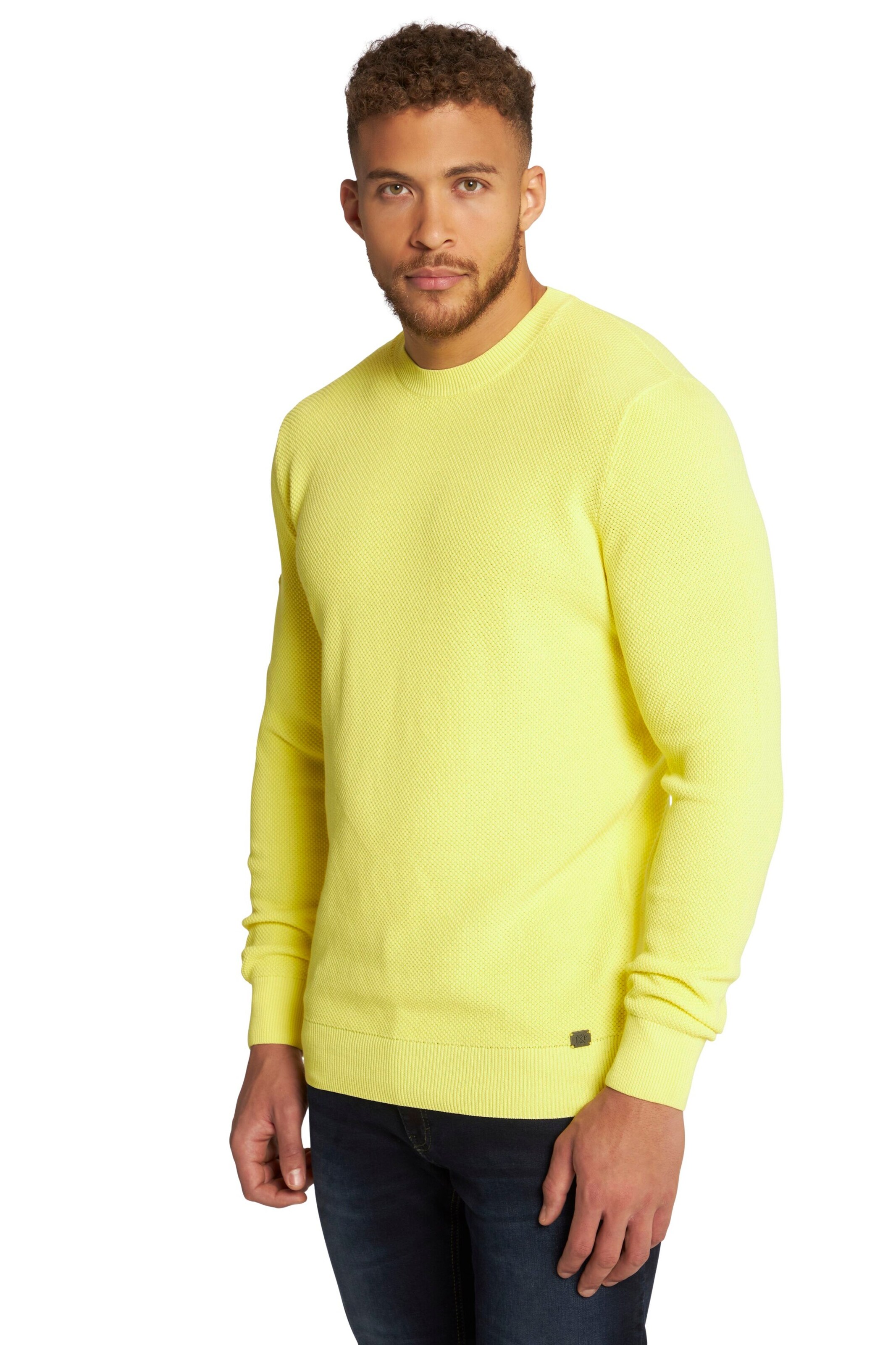 JP1880 Sweater in Yellow: front